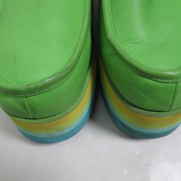 Ugg Unisex URSeen Platform Slipper Green Multi S/N 1157970 Size 9 USM / 10 USW - Picture 12 of 12